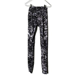 K-Deer Black And White Splatter Leggings Size XS